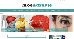 Desktop Screenshot of moezdravje.com