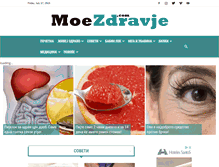 Tablet Screenshot of moezdravje.com